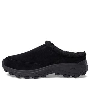 MERRELL WINTER SLIDE FOOTWEAR FOR MEN- REMOVABLE TEXTILE INSOLE AND FAUX